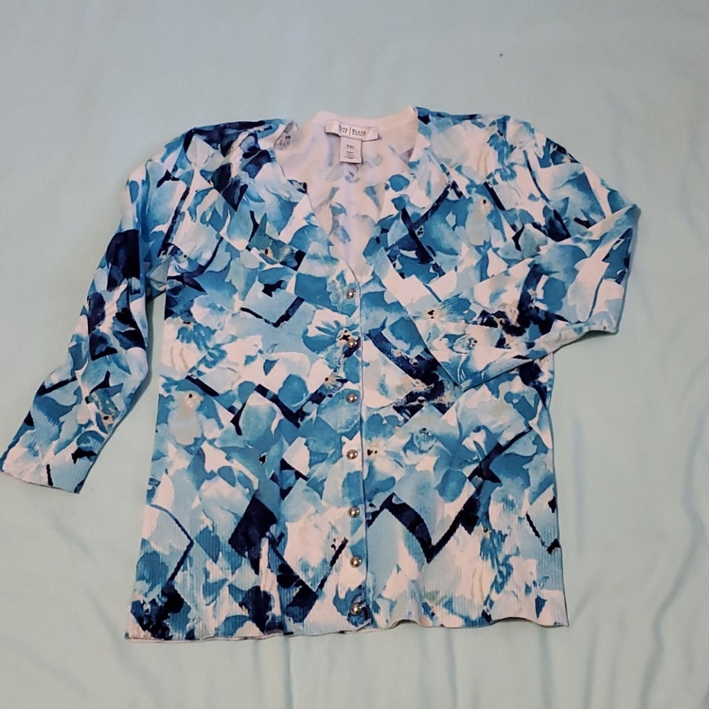 WHBM Sz XXS 3/4 sleeve sweater